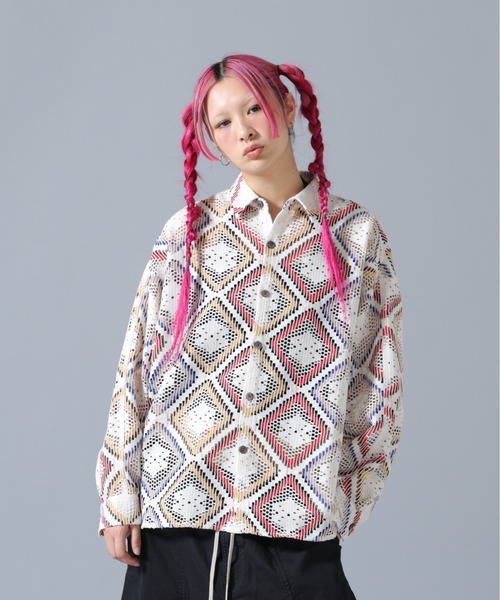 DANKE SCHON（ダンケシェーン）の「DankeSchon/ダンケシェーン/RACE L/S SHIRTS（シャツ/ブラウス・レディース・ブラック/その他24・L/M）」の2枚目の写真