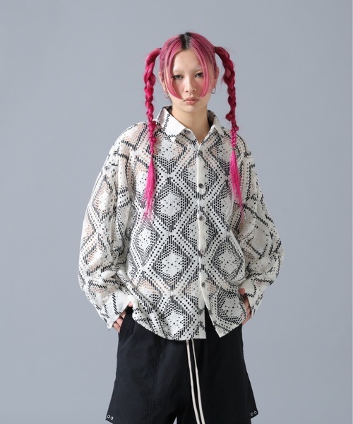 DANKE SCHON（ダンケシェーン）の「DankeSchon/ダンケシェーン/RACE L/S SHIRTS（シャツ/ブラウス・レディース・ブラック/その他24・L/M）」の18枚目の写真