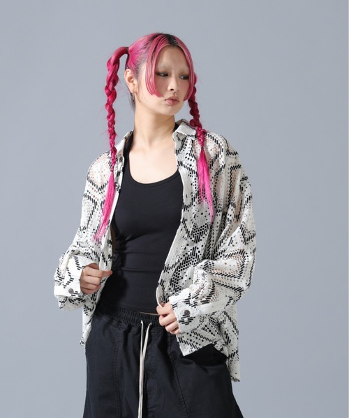 DANKE SCHON（ダンケシェーン）の「DankeSchon/ダンケシェーン/RACE L/S SHIRTS（シャツ/ブラウス・レディース・ブラック/その他24・L/M）」の20枚目の写真