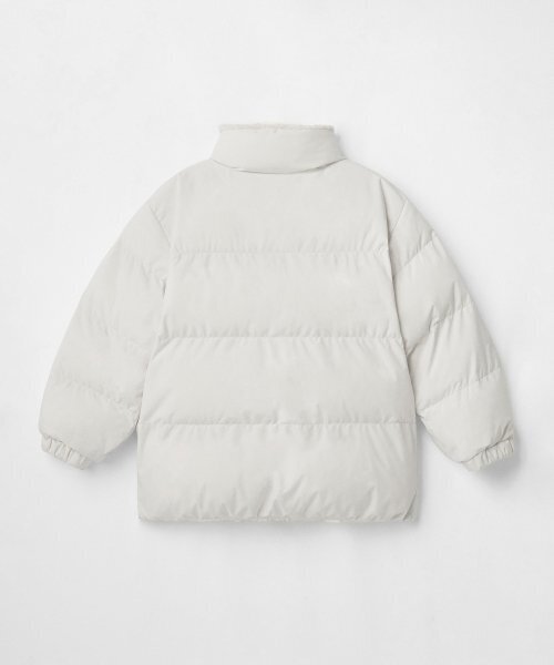 MUSINSA STANDARD KIDS（ムシンサスタンダードキッズ）の「デイリープファーリバーシブルフリースショートパディングジャケット[クリーム/クリーム]（ブルゾン・レディース・その他・100/110/120/130/140/150/160）」の3枚目の写真