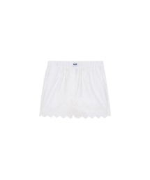 MSGM（エムエスジーエム）の「アイレットレース ポプリンショートパンツ（チノパンツ）」