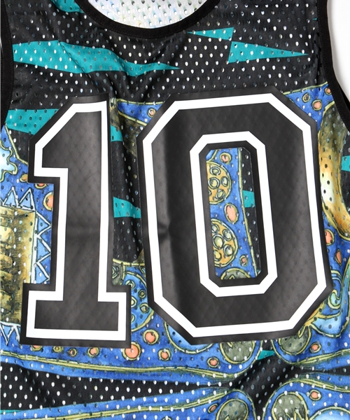 PUMA（プーマ）の「SWASH BASKETBALL TANK-UNI（タンクトップ・メンズ・ブラック系その他/ブラック×ブルー/ブラック・X-LARGE/MEDIUM/X-SMALL/SMALL/LARGE/XX-SMALL）」の6枚目の写真