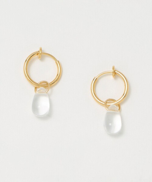 green label relaxing（グリーンレーベルリラクシング）の「4WAY パーツミックス フープ イヤリング（イヤリング・レディース・シルバー/ゴールド・FREE）」の10枚目の写真