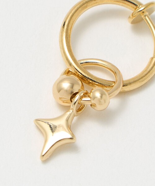 green label relaxing（グリーンレーベルリラクシング）の「4WAY パーツミックス フープ イヤリング（イヤリング・レディース・シルバー/ゴールド・FREE）」の15枚目の写真