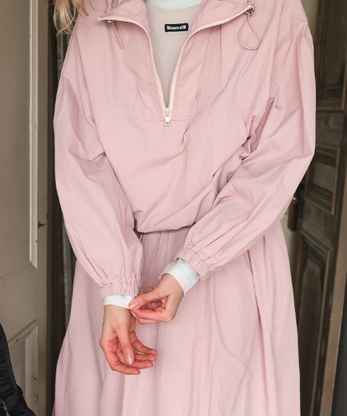 DONOBAN（ドノバン）の「【撥水】UVカットアノラックパーカー（パーカー・レディース・ネイビー・ONE SIZE）」の4枚目の写真
