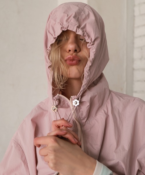DONOBAN（ドノバン）の「【撥水】UVカットアノラックパーカー（パーカー・レディース・ネイビー・ONE SIZE）」の12枚目の写真
