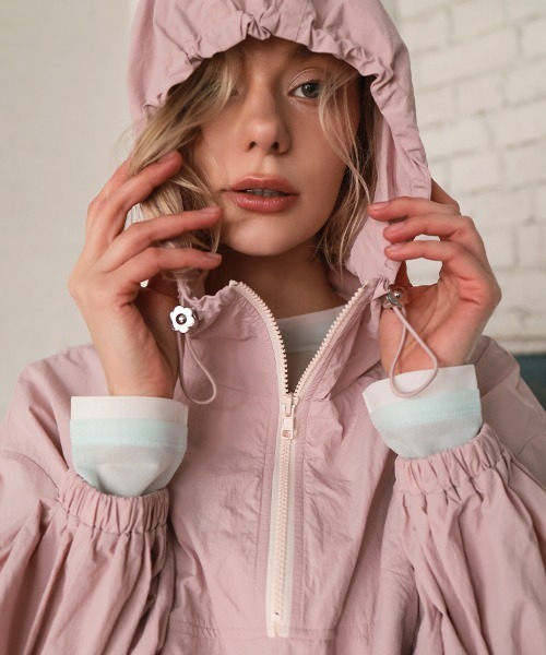 DONOBAN（ドノバン）の「【撥水】UVカットアノラックパーカー（パーカー・レディース・ネイビー・ONE SIZE）」の13枚目の写真