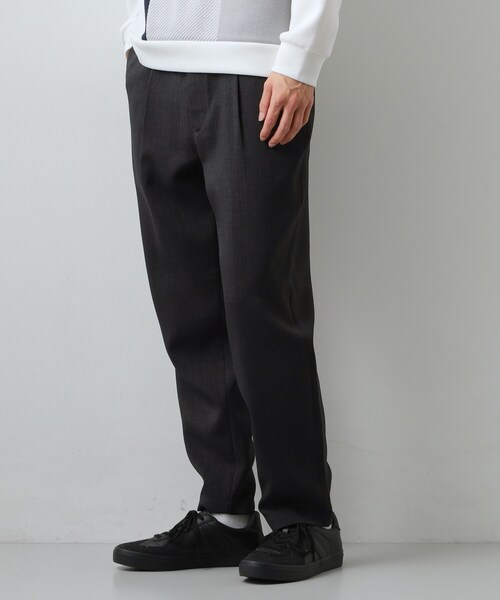 THE SHOP TK （ザ ショップ ティーケー ）の「【LINO FINE】リネンライク イージースラックス UVカット　イージーケア　吸水速乾　洗濯機OK（その他パンツ・メンズ・チャコールグレー/ライトベージュ/ブルー系その他・02/03/04）」の5枚目の写真