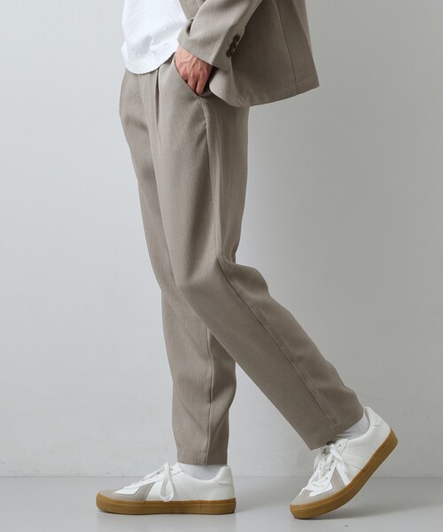THE SHOP TK （ザ ショップ ティーケー ）の「【LINO FINE】リネンライク イージースラックス UVカット　イージーケア　吸水速乾　洗濯機OK（その他パンツ・メンズ・チャコールグレー/ライトベージュ/ブルー系その他・02/03/04）」の9枚目の写真