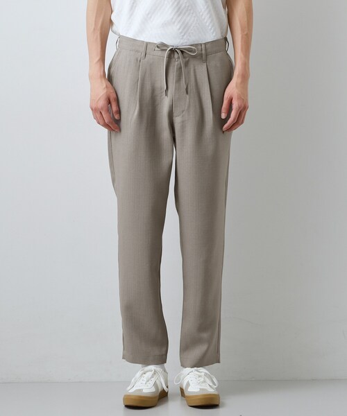 THE SHOP TK （ザ ショップ ティーケー ）の「【LINO FINE】リネンライク イージースラックス UVカット　イージーケア　吸水速乾　洗濯機OK（その他パンツ・メンズ・チャコールグレー/ライトベージュ/ブルー系その他・02/03/04）」の16枚目の写真