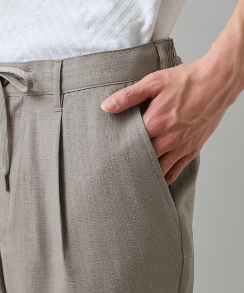 THE SHOP TK （ザ ショップ ティーケー ）の「【LINO FINE】リネンライク イージースラックス UVカット　イージーケア　吸水速乾　洗濯機OK（その他パンツ・メンズ・チャコールグレー/ライトベージュ/ブルー系その他・02/03/04）」の20枚目の写真