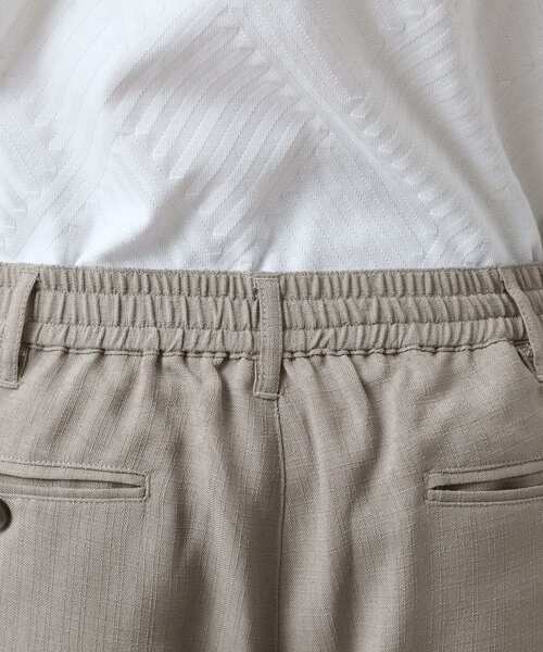 THE SHOP TK （ザ ショップ ティーケー ）の「【LINO FINE】リネンライク イージースラックス UVカット　イージーケア　吸水速乾　洗濯機OK（その他パンツ・メンズ・チャコールグレー/ライトベージュ/ブルー系その他・02/03/04）」の21枚目の写真