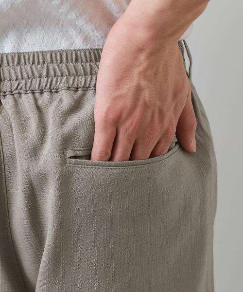 THE SHOP TK （ザ ショップ ティーケー ）の「【LINO FINE】リネンライク イージースラックス UVカット　イージーケア　吸水速乾　洗濯機OK（その他パンツ・メンズ・チャコールグレー/ライトベージュ/ブルー系その他・02/03/04）」の22枚目の写真