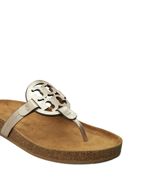 TORY BURCH(トリーバーチ)の「ミラー クラウド(サンダル・レディース・シャンパン・25cm)」の3枚目の写真