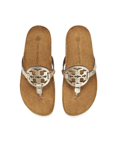 TORY BURCH(トリーバーチ)の「ミラー クラウド(サンダル・レディース・シャンパン・25cm)」の4枚目の写真