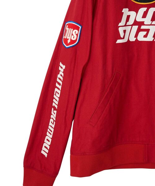 HYSTERIC GLAMOUR(ヒステリックグラマー)の「SOUND EXPERIENCE リブブルゾン(ブルゾン・メンズ・ブラック/グリーン/レッド・X-LARGE/LARGE/MEDIUM/SMALL)」の9枚目の写真