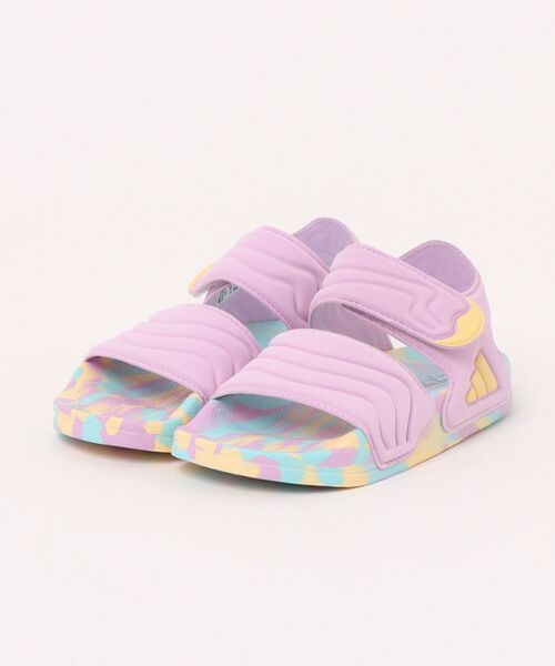 adidas（アディダス）の「《adidas》アディレッタSANDAL2K（サンダル・キッズ・ピンク/ブラック/ロイヤルブルー/イエロー/ライラック/グリーン系その他・18.0cm/17.0cm/24.0cm/23.0cm/22.0cm/21.0cm/20.0cm/19.0cm）」の4枚目の写真
