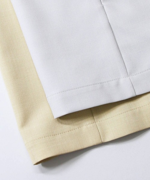 Gready Brilliant(グレディブリリアン)の「クリアトロテーラーWジャケット(テーラードジャケット・レディース・ライトグレー/ライトベージュ・FREE)」の3枚目の写真