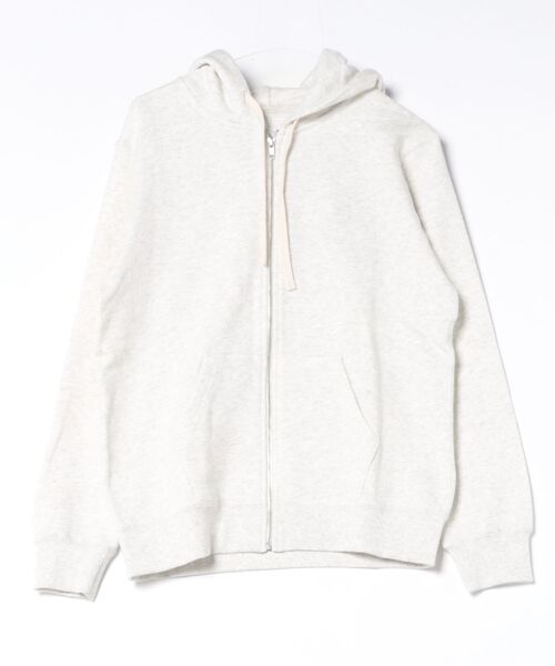 HANES(ヘインズ)の「【Hanes】 SWEATS SHIRO ジップアップフーディー(パーカー・メンズ・ホワイト・L/M)」の1枚目の写真