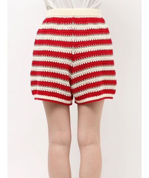 Ungrid（アングリッド）の「ニットハーフパンツ（その他パンツ・レディース・アイボリー/レッド/ブラウン・FREE）」の22枚目の写真