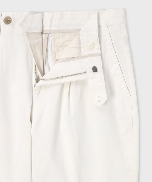 Paul Smith（ポールスミス）の「コットンストレッチツイル タックトラウザーズ / 163173 408Z（その他パンツ・メンズ・カーキ/ホワイト・SMALL/MEDIUM/LARGE/X-LARGE/XX-LARGE）」の5枚目の写真