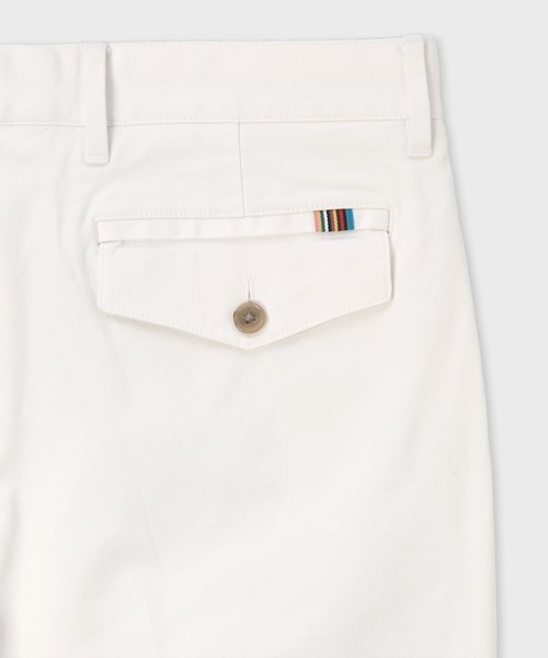 Paul Smith（ポールスミス）の「コットンストレッチツイル タックトラウザーズ / 163173 408Z（その他パンツ・メンズ・カーキ/ホワイト・SMALL/MEDIUM/LARGE/X-LARGE/XX-LARGE）」の6枚目の写真