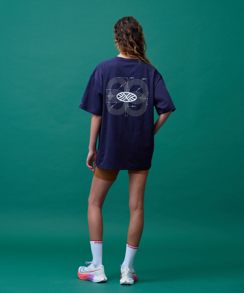 MENASOO（ミナス）の「Unisex Symbol Sorona Basic T Shirt（Tシャツ/カットソー・レディース・ブラック/ホワイト/Brick/ネイビー・1/2）」の9枚目の写真