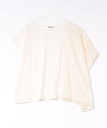 ZUCCa | (S)JACQUARD DOCKING JERSEY(Tシャツ/カットソー)