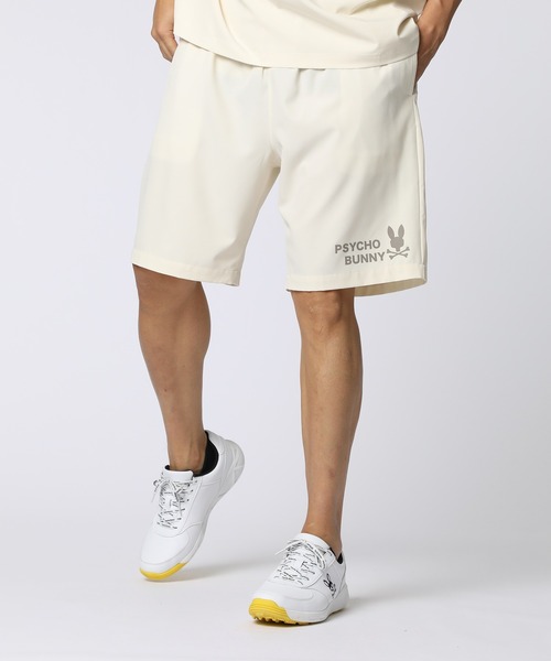Psycho Bunny（サイコバニー）の「[WEB限定]リラックスフィット ロゴショートパンツ（その他パンツ・メンズ・キナリ/ブラック/グレイッシュベージュ・X-LARGE/LARGE/MEDIUM/SMALL）」の2枚目の写真