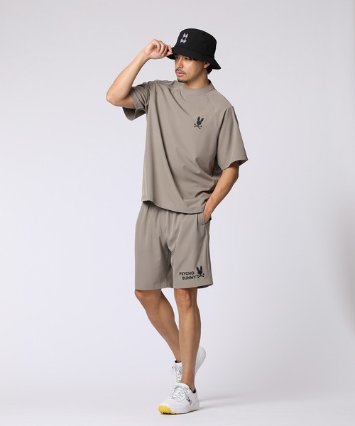 Psycho Bunny（サイコバニー）の「[WEB限定]リラックスフィット ロゴショートパンツ（その他パンツ・メンズ・キナリ/ブラック/グレイッシュベージュ・X-LARGE/LARGE/MEDIUM/SMALL）」の16枚目の写真