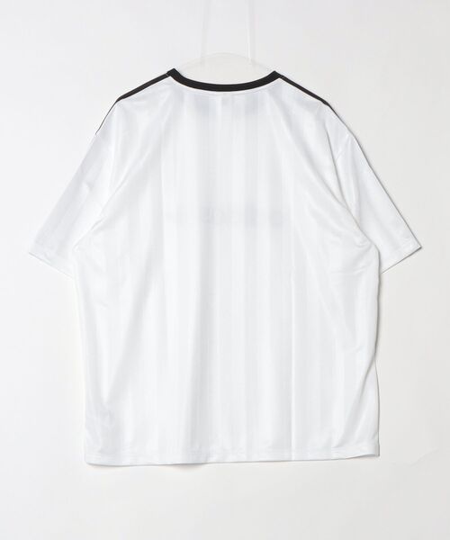 adidas（アディダス）の「SSLジャージ / アディダスオリジナルス adidas Originals（Tシャツ/カットソー・レディース・ピンク/ホワイト・SMALL/MEDIUM/LARGE/XX-LARGE/X-LARGE/X-SMALL）」の7枚目の写真