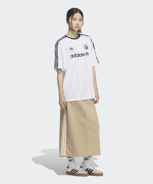 adidas（アディダス）の「SSLジャージ / アディダスオリジナルス adidas Originals（Tシャツ/カットソー・レディース・ピンク/ホワイト・SMALL/MEDIUM/LARGE/XX-LARGE/X-LARGE/X-SMALL）」の11枚目の写真