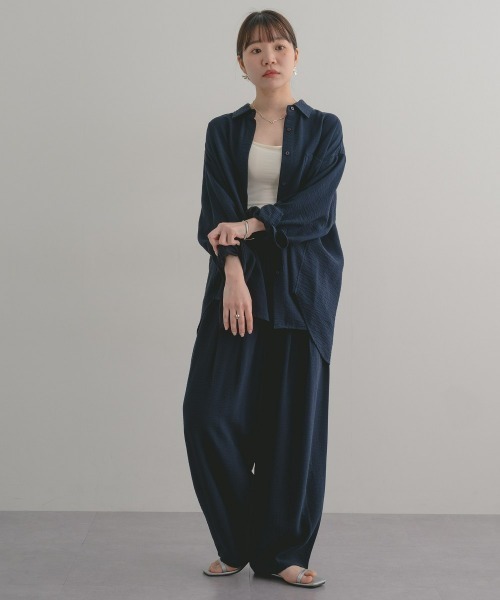 ZOZO限定】ニュアンスエアリードビーセットアップ（接触冷感・UVカット