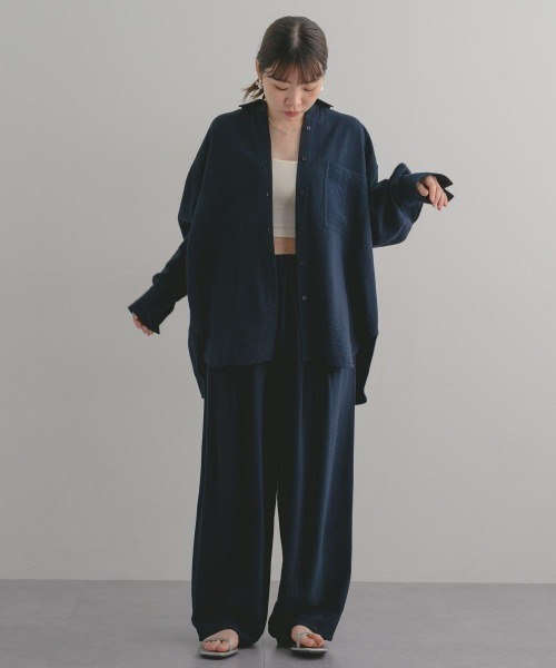 ZOZO限定】ニュアンスエアリードビーセットアップ（接触冷感・UVカット