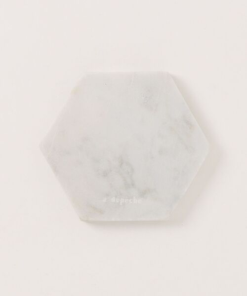 a.depeche（アデペシュ）の「【a.depeche:アデペシュ】コースター Maare coaster nilas（ランチョンマット/テーブルウェア・レディース・ホワイト・FREE）」の2枚目の写真