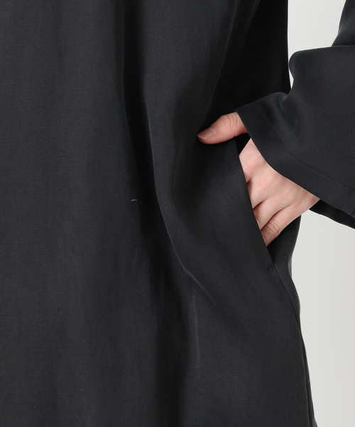 plage（プラージュ）の「fibril linen混 relax ジャケット（テーラードジャケット・レディース・ブラック/ベージュ・38/36）」の6枚目の写真