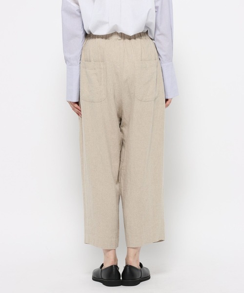 studio CLIP（スタディオクリップ）の「【SUNAOKUWAHARA】リネンコクーンタックパンツ（その他パンツ・レディース・ベージュ/カーキ/ブラック・FREE）」の18枚目の写真