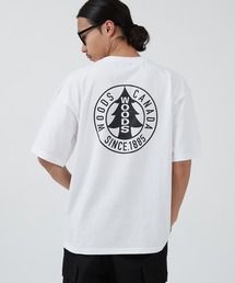 Woods（ウッズ）の「【WOODS】別注 プリント 半袖Tシャツ（Tシャツ/カットソー）」