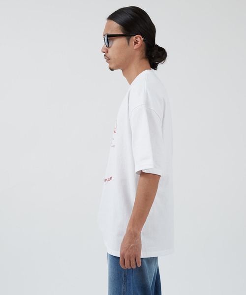 Woods（ウッズ）の「【WOODS】別注 プリント 半袖Tシャツ（Tシャツ/カットソー・メンズ・ライトグレー系1/ホワイト系/ブラック/ライトグレー/ホワイト/ブラック系1/カーキ系/ブラック系/ホワイト系1・X-LARGE/LARGE/MEDIUM/SMALL）」の22枚目の写真