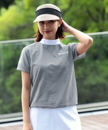 タイプライターダブルクロス アシンメトリックフリルシャツ（シャツ