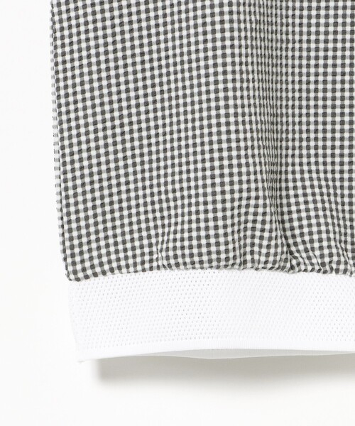 BEAMS GOLF(ビームスゴルフ)の「ORANGE LABEL / ドットエア(R) モックネック カットソー(吸水速乾)(スウェット・レディース・サックスブルー/その他/ネイビー・SMALL/MEDIUM/LARGE)」の6枚目の写真