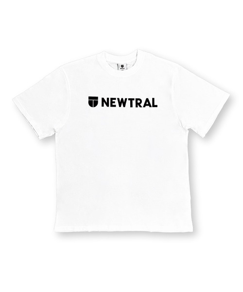 NEWTRAL(ニュートラル)の「NEWTRAL/ニュートラル 半袖 Tシャツ ロゴ NT2253034(Tシャツ/カットソー・メンズ・ホワイト/ブラック・M/L/XL)」の1枚目の写真