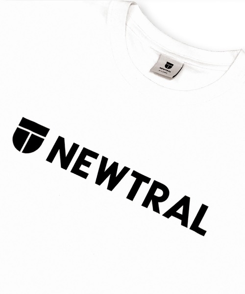 NEWTRAL(ニュートラル)の「NEWTRAL/ニュートラル 半袖 Tシャツ ロゴ NT2253034(Tシャツ/カットソー・メンズ・ホワイト/ブラック・M/L/XL)」の4枚目の写真