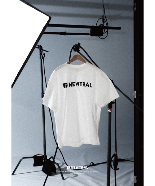NEWTRAL(ニュートラル)の「NEWTRAL/ニュートラル 半袖 Tシャツ ロゴ NT2253034(Tシャツ/カットソー・メンズ・ホワイト/ブラック・M/L/XL)」の6枚目の写真