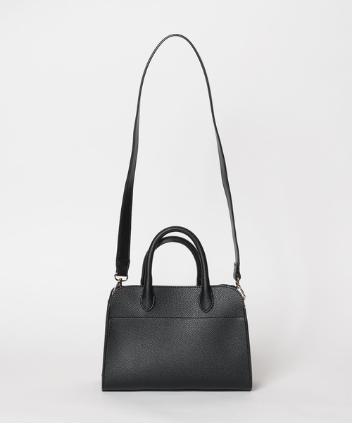 Andemiu（アンデミュウ）の「スクエアキンチャクバッグ656629（トートバッグ・レディース・ブラック/ブラウン/ホワイト・FREE）」の12枚目の写真