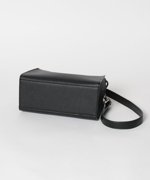 Andemiu（アンデミュウ）の「スクエアキンチャクバッグ656629（トートバッグ・レディース・ブラック/ブラウン/ホワイト・FREE）」の13枚目の写真