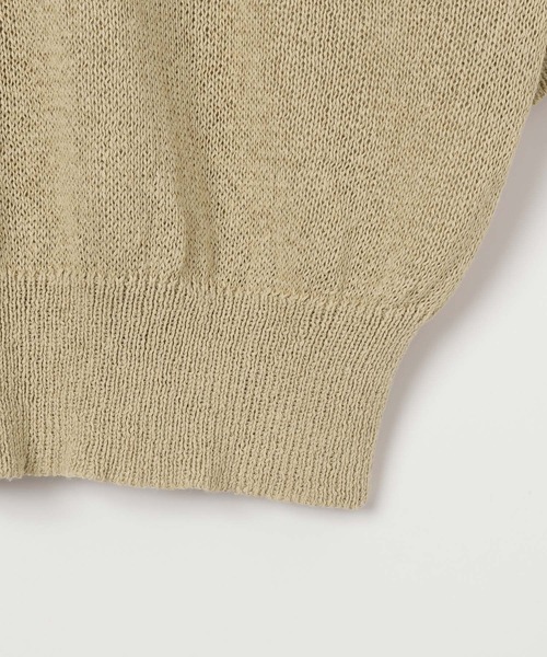 LEPSIM(レプシィム)の「7ゲージペーパーヤーンプルオーバーSS 639474(ニット/セーター・レディース・ベージュ/レッド/ブラック/アイボリー・FREE)」の12枚目の写真