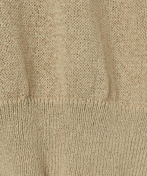 LEPSIM(レプシィム)の「7ゲージペーパーヤーンプルオーバーSS 639474(ニット/セーター・レディース・ベージュ/レッド/ブラック/アイボリー・FREE)」の14枚目の写真