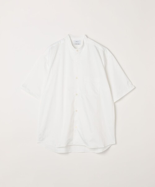 SHIPS any(シップス エニィ)の「SHIPS any:〈ストレッチ〉Primeflex(R) JAPAN MADE バンドカラー ポケット 半袖 シャツ◇(シャツ/ブラウス・メンズ・ホワイト/ブルー/チャコールグレー・LARGE/MEDIUM)」の21枚目の写真