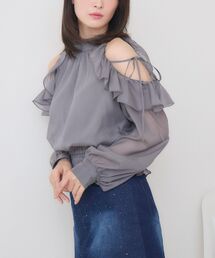 ems excite | アメスリフリルBL(シャツ/ブラウス)